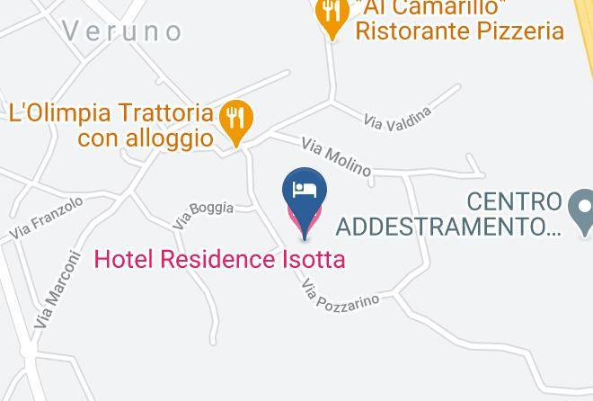 Hotel Residence Isotta Map
