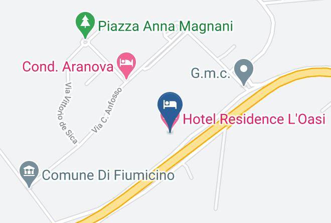 Rome - Hotel Residence L'oasi Maps