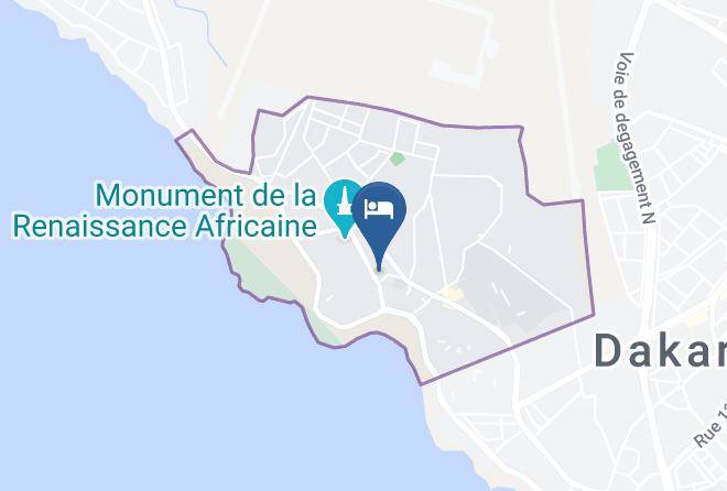 Hotel Residence La Corniche Map