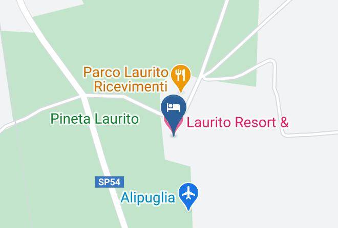 Brindisi - Laurito Resort & Spa Maps