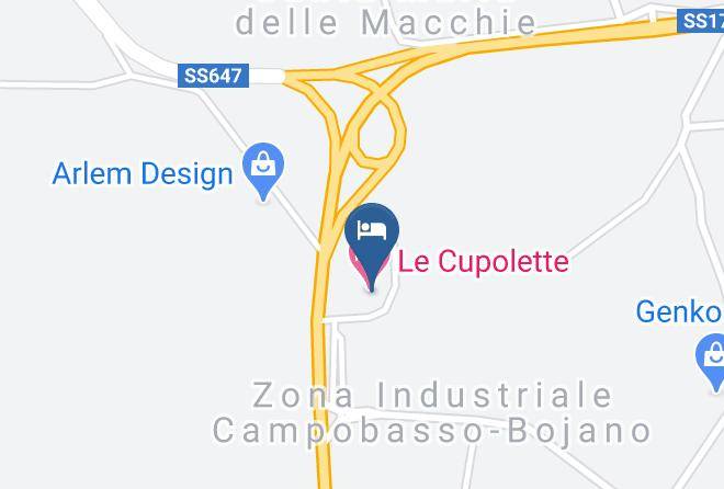Campobasso - Hotel Residence Le Cupolette Maps