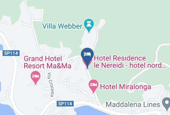 Hotel Residence Le Nereidi Hotel Nord Sardegna Con Piscina Coperta Map