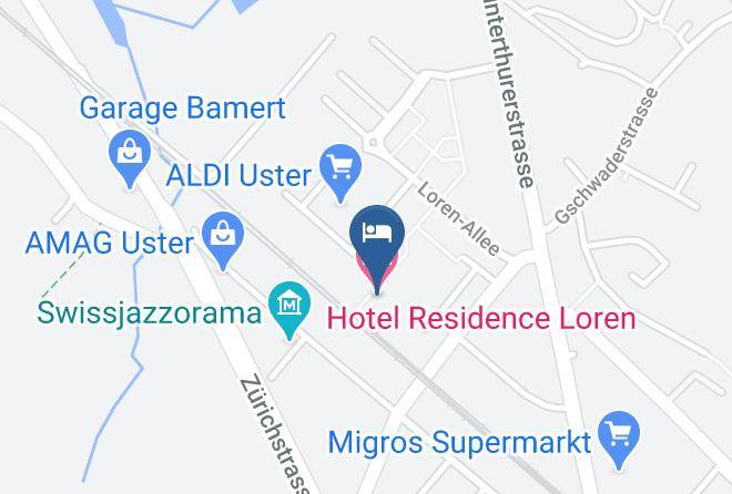 Hotel Residence Loren Map