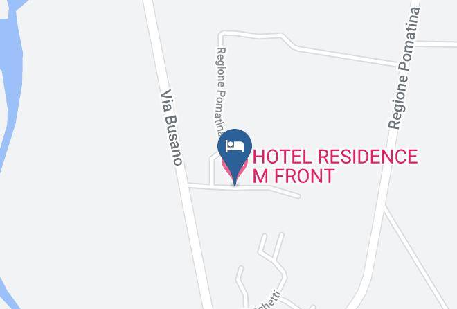 Turin - Hotel Residence M Front Maps