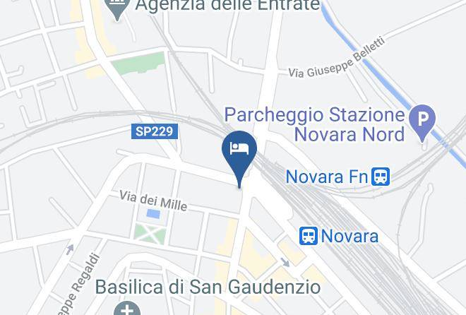 Hotel Residence Matteotti Map