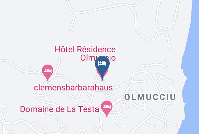 Southernsica - Hotel Residence Olmuccio Maps