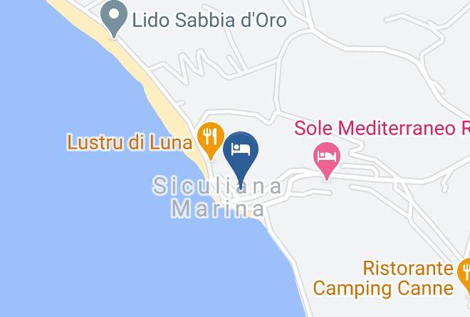 Agrigento - Hotel Residence Paguro Srl Maps