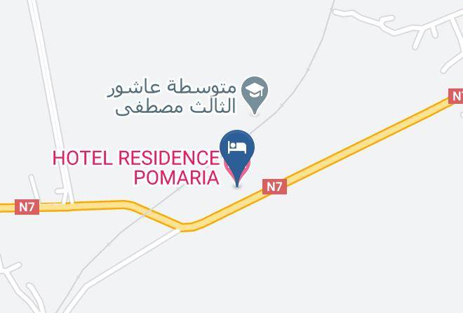 Tlemcen - Hotel Residence Pomaria Maps