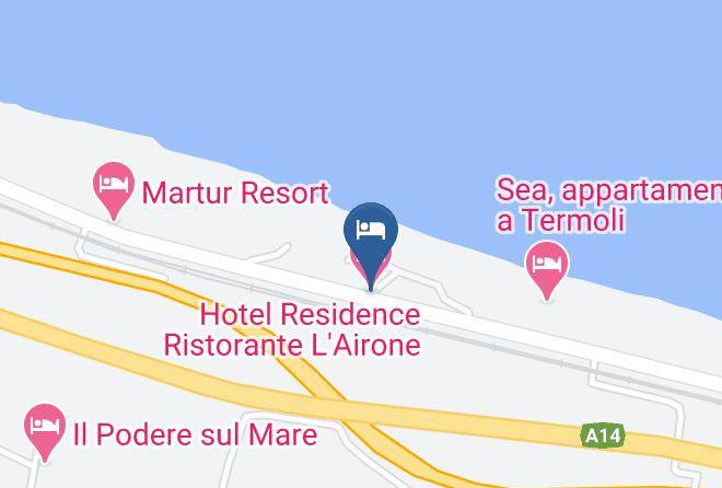 Hotel Residence Ristorante Lairone Map