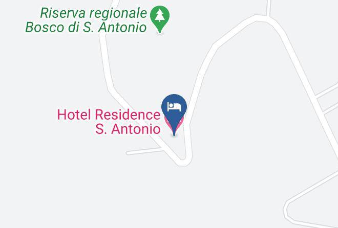 Hotel Residence S Antonio Map