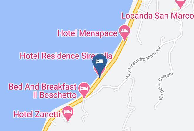 Verona - Hotel Residence Sirenella Maps