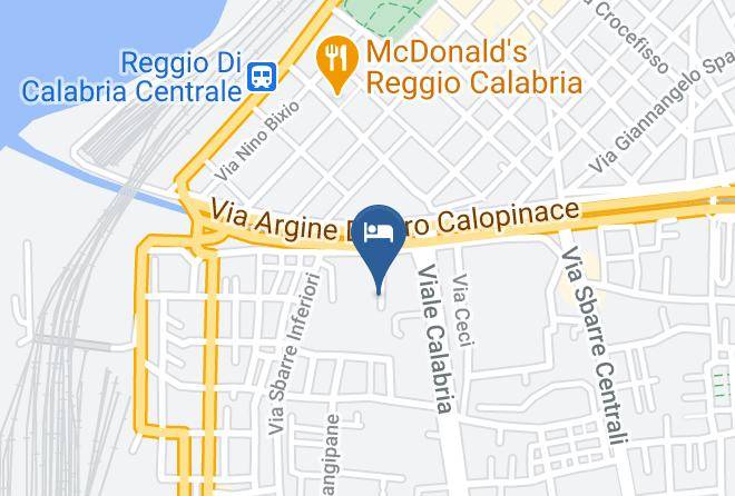 Reggio Di Calabria - Residence Sirio Maps