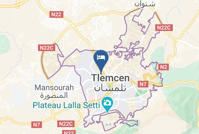 Tlemcen - Hotel La Perle Tlemcen Maps