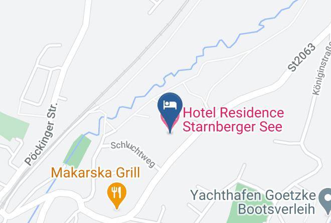 Hotel Residence Starnberger See Map