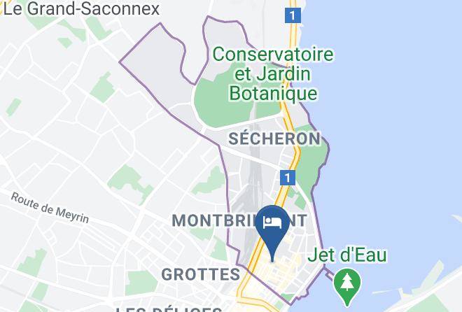 Geneva - Hotel Residence Studio Geneve Centre Maps