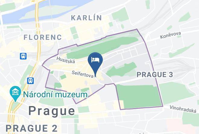 Prague - Residence Tabor Maps