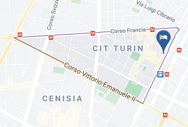 Turin - Hotel & Residence Torino Centro Maps