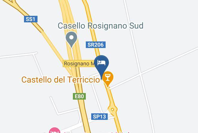 Leghorn - Hotel Residence Vallecorsa Maps