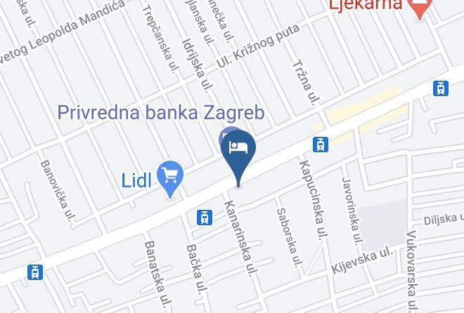 Zagreb - Hotel Residence Zagreb Maps