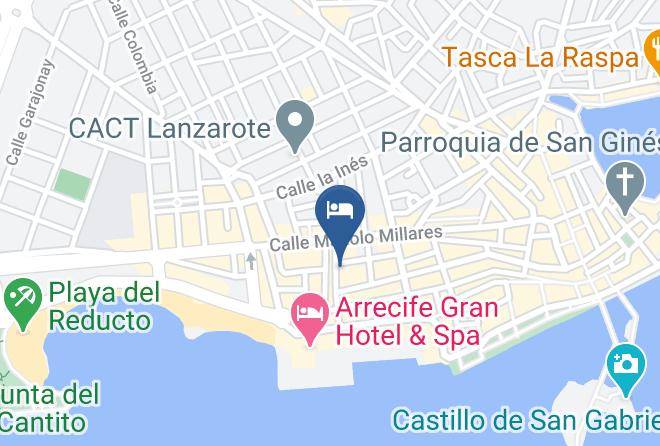 Hotel Residencia Cardona Map