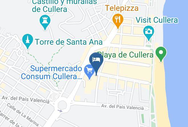 Valencia - Hotel Residencia Libertador Maps