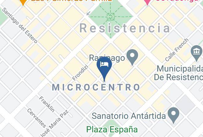 San Fernando - Hotel Residencial Bariloche Maps
