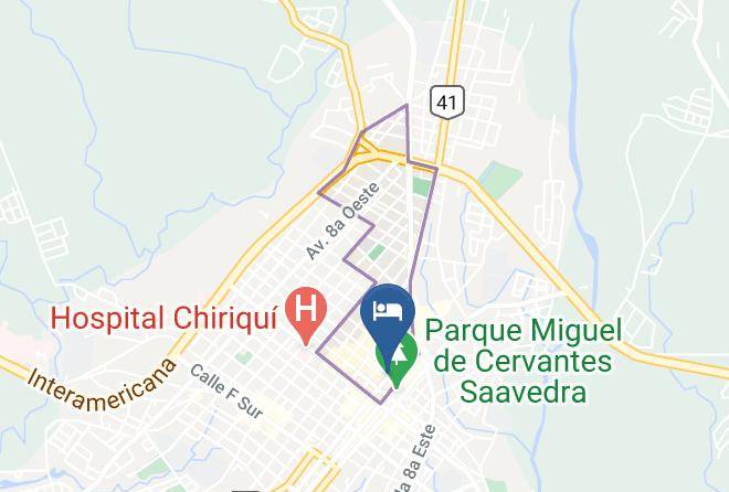 David - Hotel Residencial Cervantes Maps