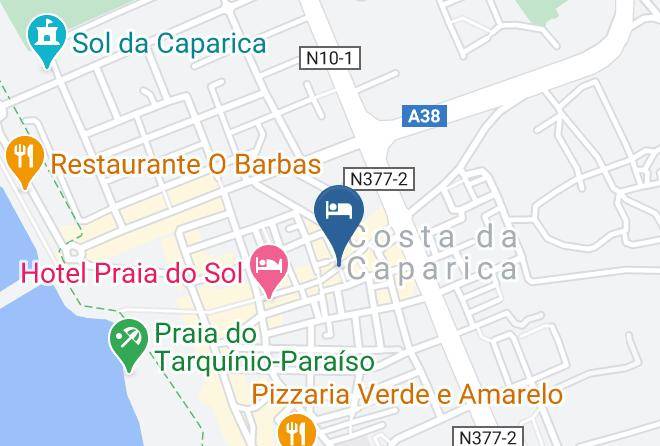 Hotel Residencial Copacabana Karte - Setubal - Almada