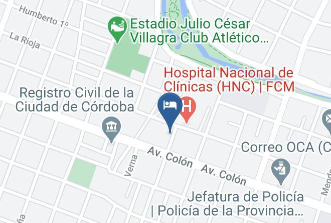 Cordoba - Hotel Residencial Italia Maps
