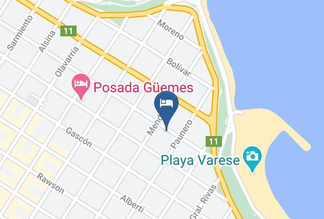 General Pueyrredon Partido - Hotel Residencial Loma Alegre Maps
