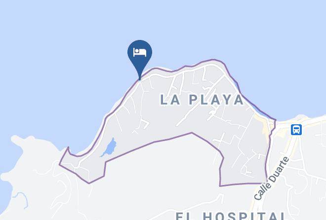 Las Terrenas - Hotel Residencial Marilar Maps