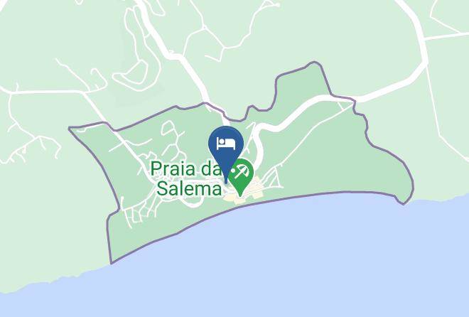 Vila Do Bispo - Hotel Residencial Salema Maps