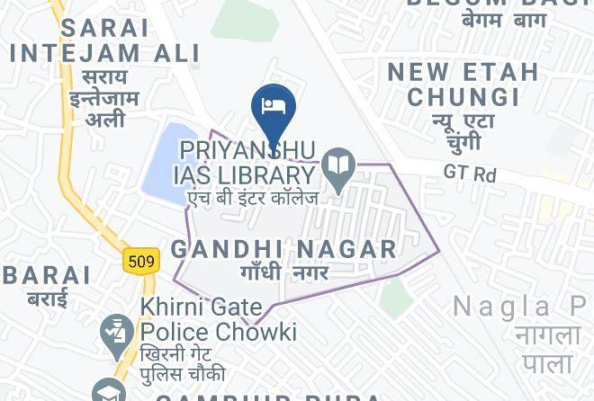 Aligarh - Hotel Residency Inn Maps