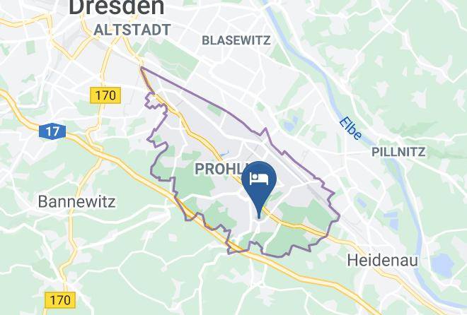 Hotel Pension Residenz Am Schloss Dresden Map
