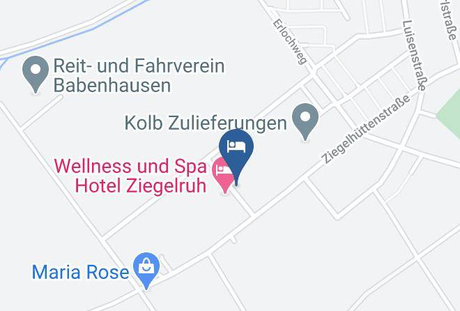 Hotel Residenz Babenhausen Gmbh Map