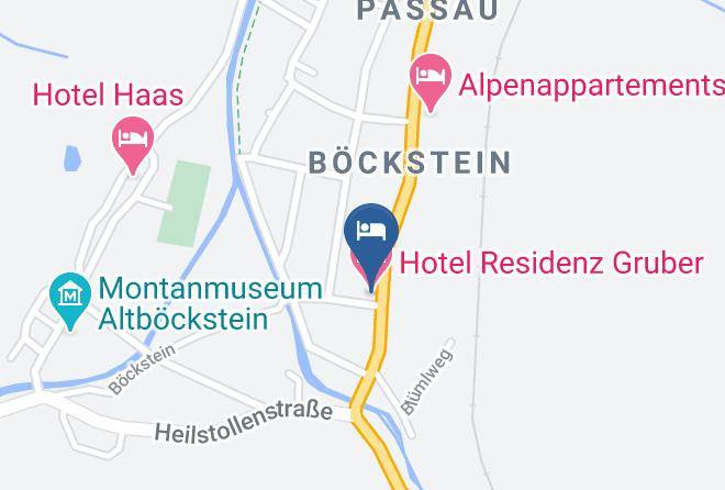 Sankt Johann Im Pongau - Hotel Residenz Gruber Maps
