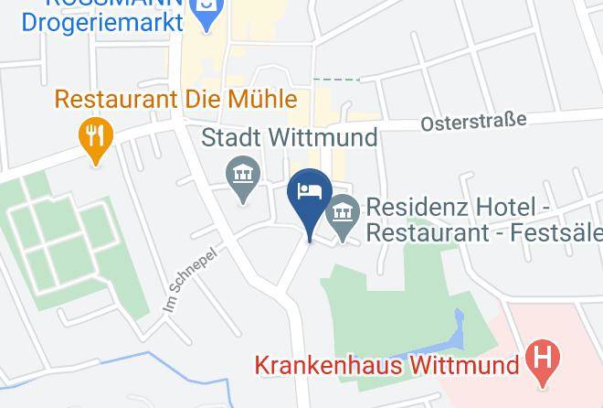 Wittmund - Hotel Residenz Maps