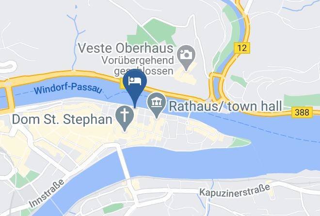 Hotel Residenz Passau Map