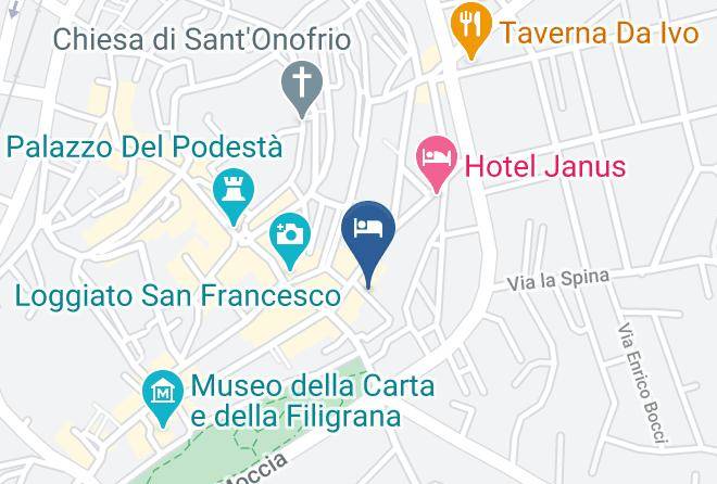 Hotel Residenza La Ceramica Map