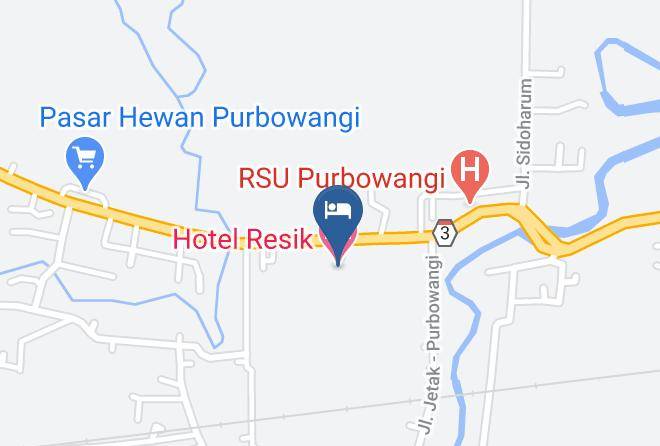 Kebumen Regency - Hotel Resik Maps
