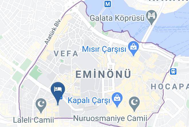 Fatih - Hotel Resit Pasa Maps