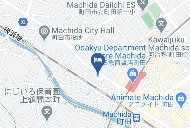 Hotel Resol Machida Map