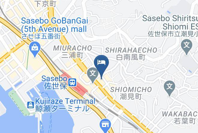 Sasebo City - Hotel Resol Sasebo Maps