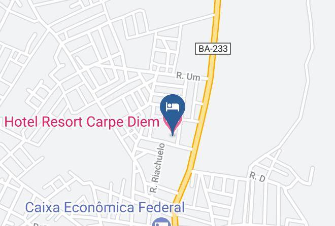 Ipira - Hotel Resort Carpe Diem Maps