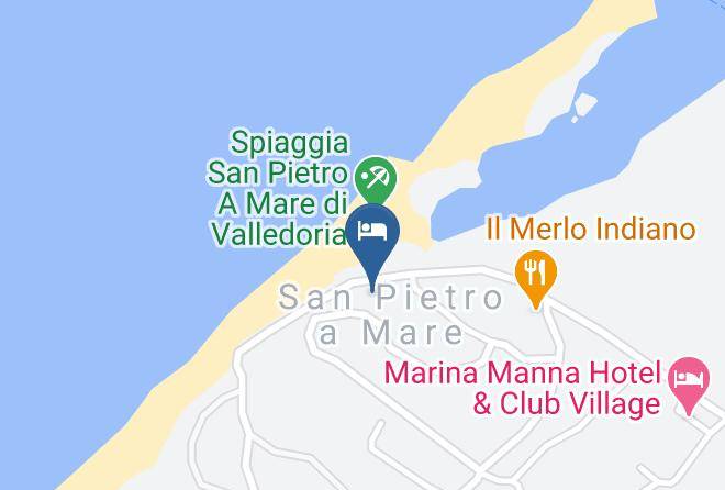 Sassari - Hotel Resort Casteldoria Mare Maps