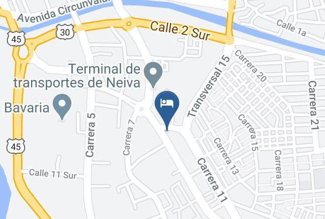 Neiva - Hotel Resort De Kaley Maps