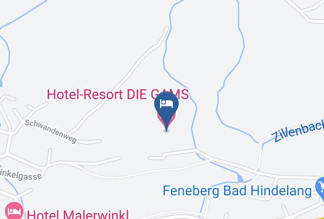 Hotel Resort Die Gams Map
