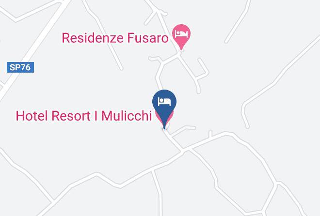 Lecce - Hotel Resort I Mulicchi Maps