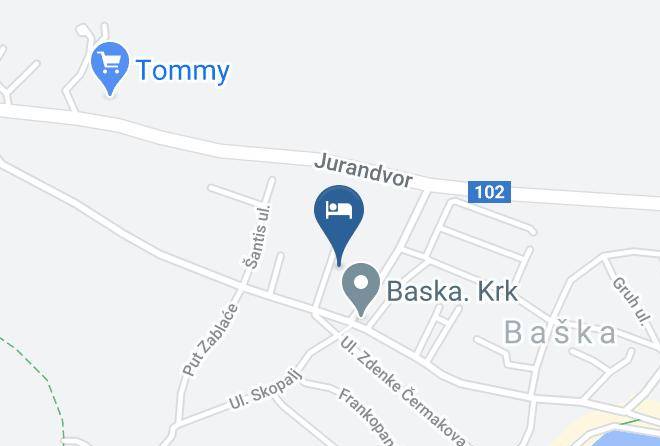 Baska - Hotel & Resort Isola Maps