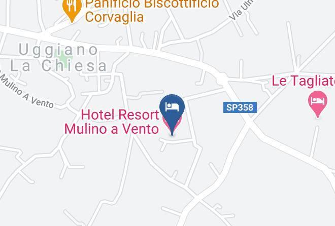 Lecce - Hotel Resort Mulino A Vento Maps